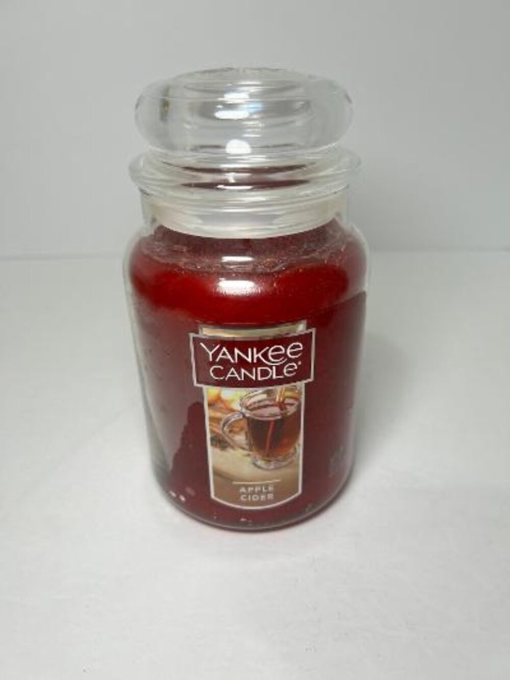 Yankee Candle Apple Cider 22 oz Large Jar Candle Rare Retired Scent NEW
